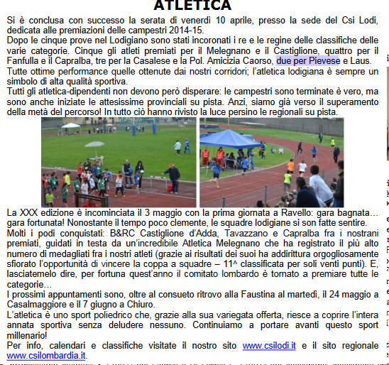 Il cittadino 07/05/2015