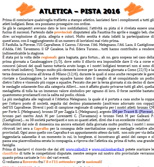 Il cittadino 16/06/2016