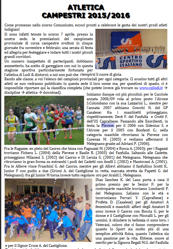 Il cittadino 21/04/2016
