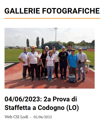 Pista Regionale