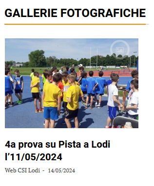 4 GIORNATA PISTA LODI