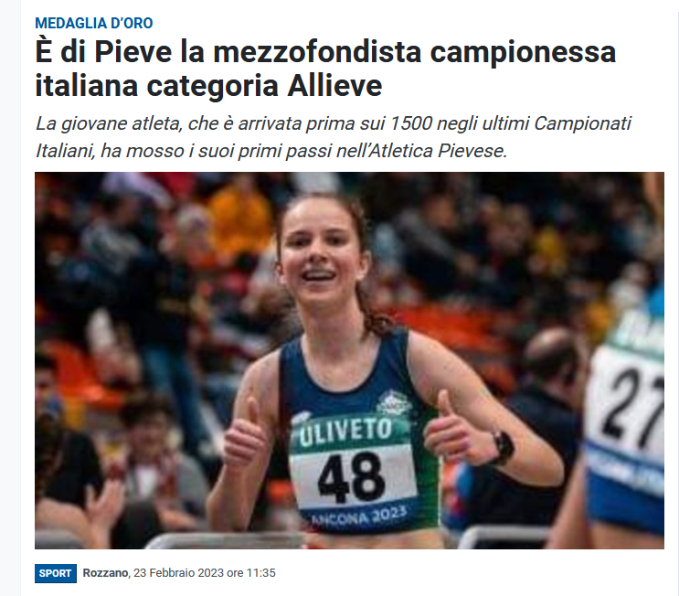 Sofia Campionessa